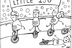 Little 250 (Cartoon by Sarah Hennessey)