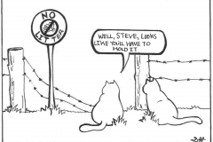 No Litter Zone (Cartoon by Sarah Hennessey)