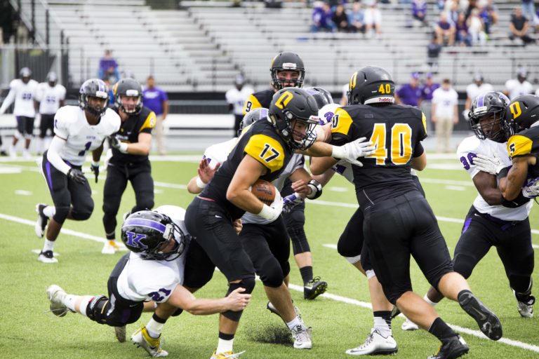 DePauw football beats Kenyon, improves to 4-0