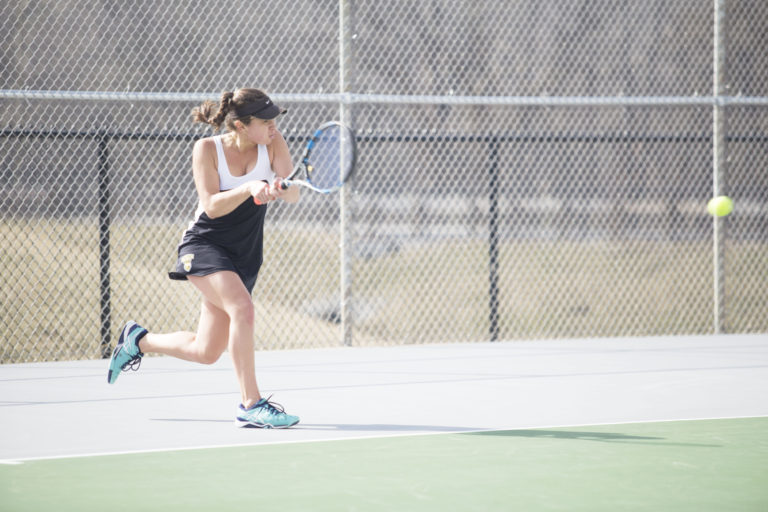 Women’s tennis opens season with losses to powerhouse teams