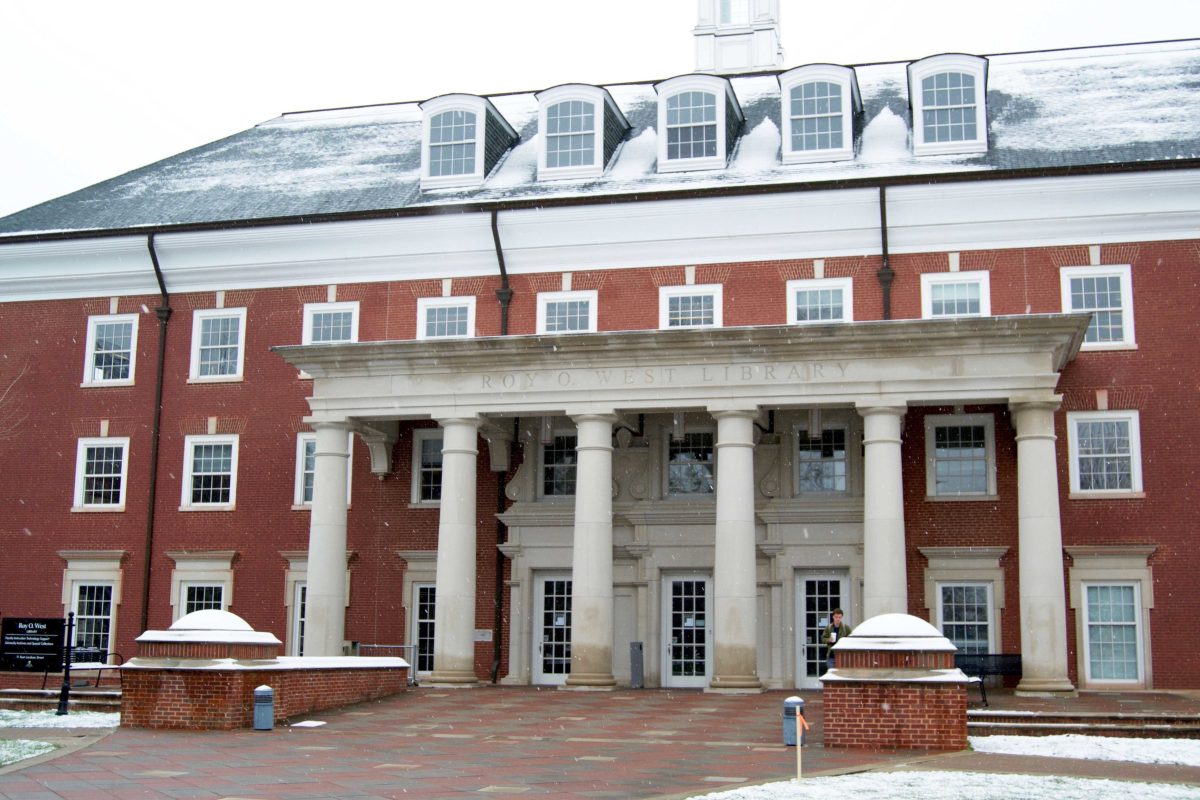 Roy O. West Library. BRIDGET KIRBY / THE DEPAUW