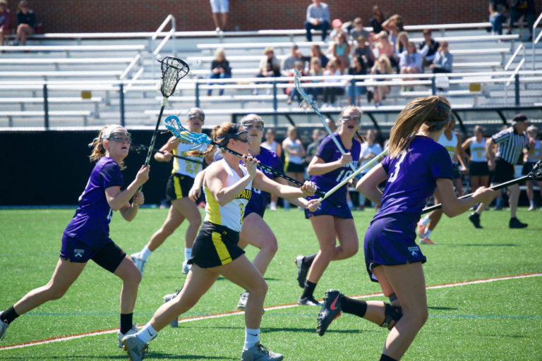 Second half comeback not enough for women’s lacrosse