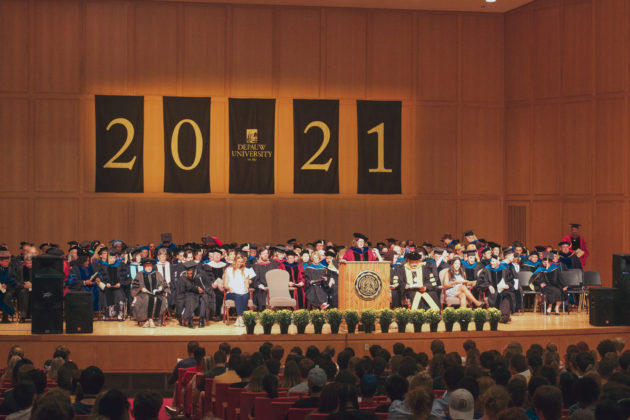 DePauw University class of 2021 opening convocation