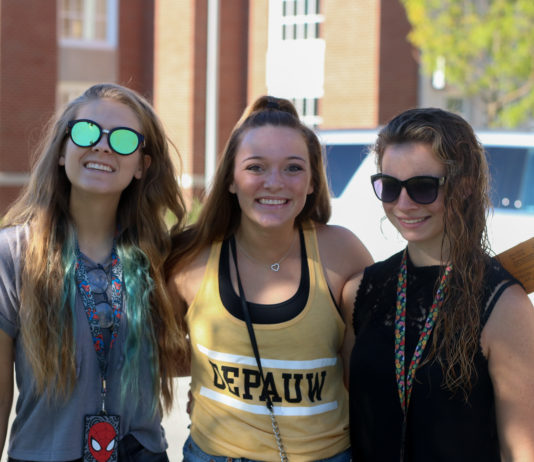 First year students move into DePauw class of 2021