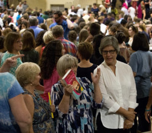 Woman clutches Malala's book