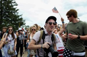 RGB-Connor Burgess at a photographing a Tom Petty concert this summer PHOTO COURTESY OF CONNOR BURGESSTHE DEPAUW