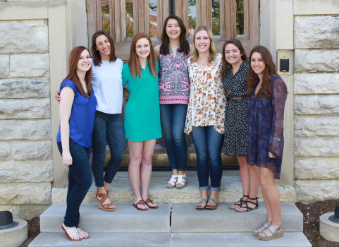 DePauw's Panhellenic Executive Team