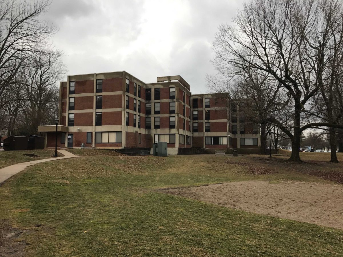 Students in Hogate Hall endure risk from a mold problem. RACHEL AUTEN