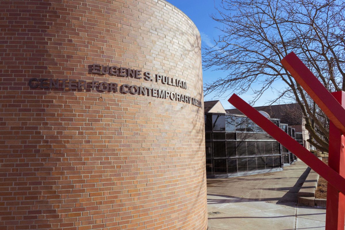 The Pulliam Center focuses media, housing the DePauw newspaper, WGRE radio, and D3TV. KEISUKE OHTANI