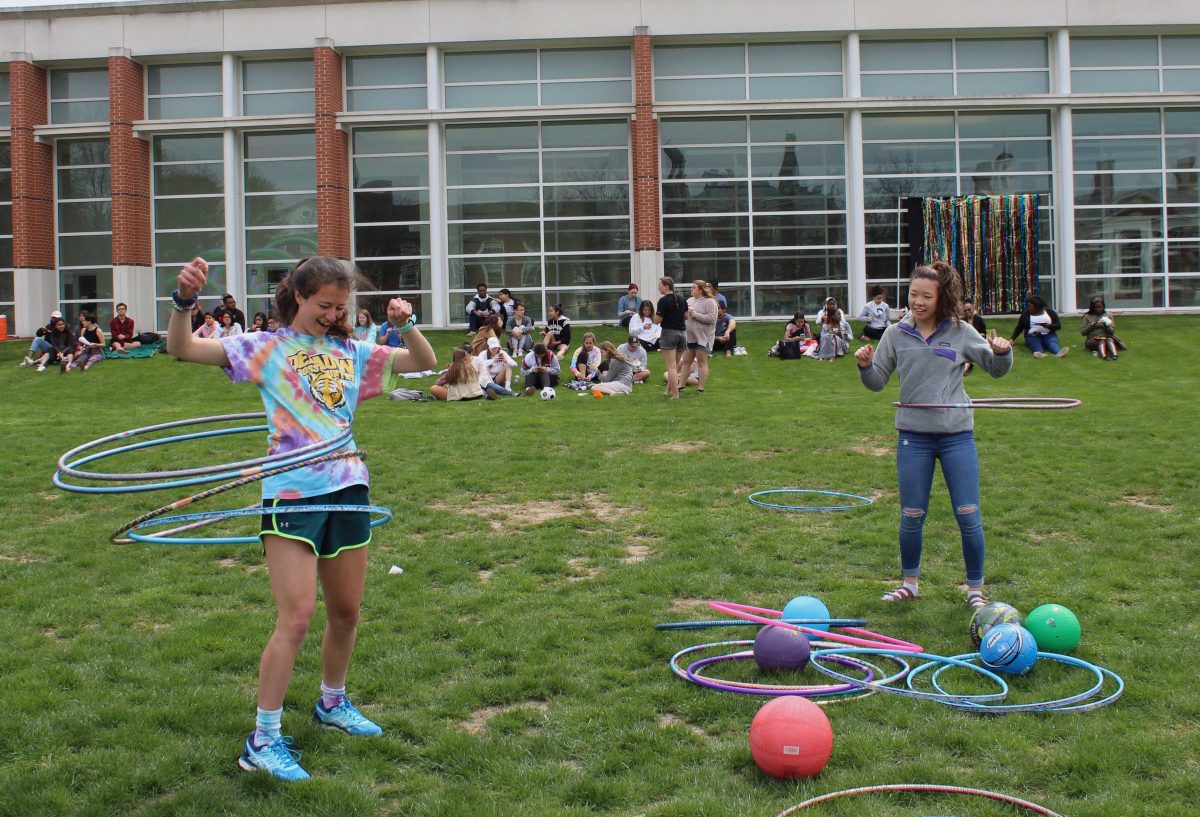 DePauw students enjoyed food and actitivies at DePride JOSLYN FOX