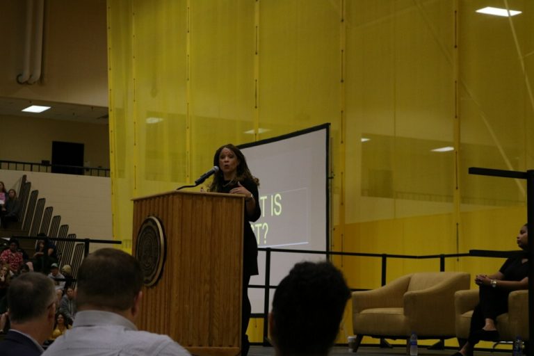 “What Is Just?” Dr. Melissa Harris-Perry urges DePauw to be courageous