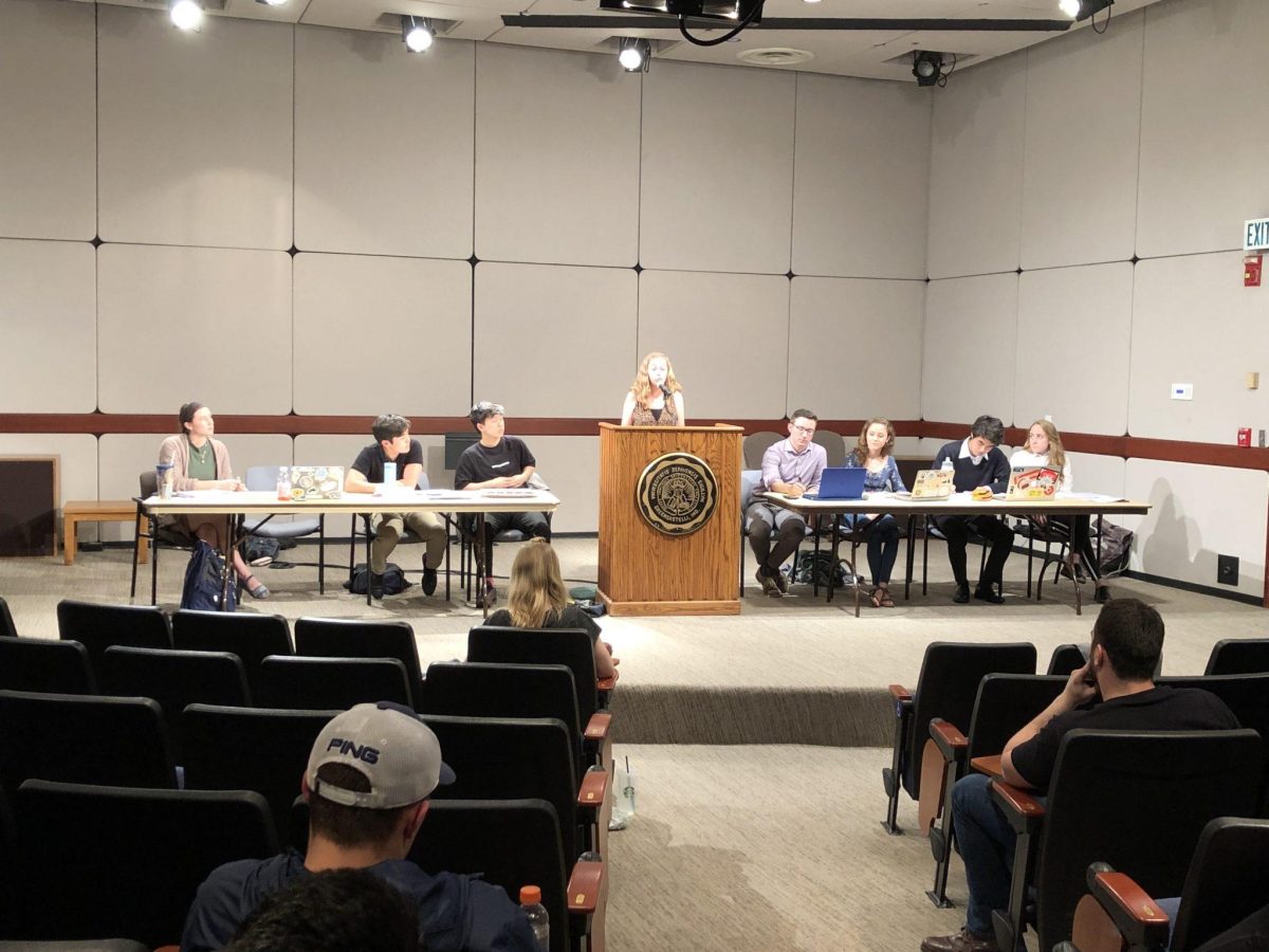 Earlier this month, students from DePauw's debate team held a public debate on the following resolution: "The Gold Commitment is beneficial to DePauw University and its students."