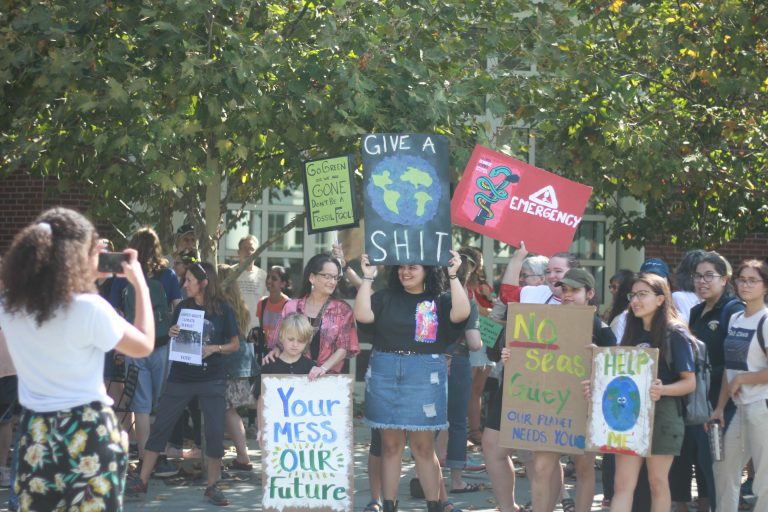 Youth lead climate strike at DePauw and globally