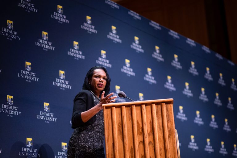 Condoleezza Rice Talks International, Domestic Politics