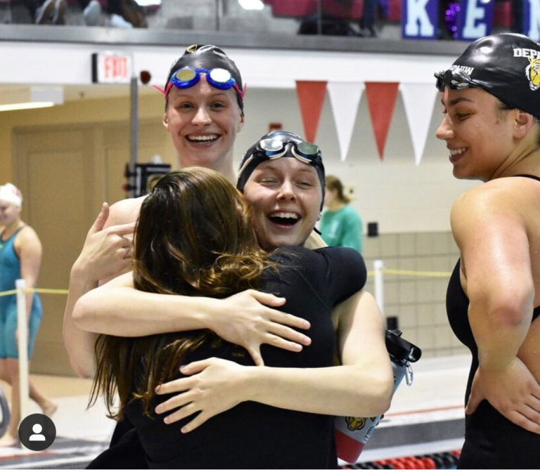 DePauw Swim Wraps Up Its Season