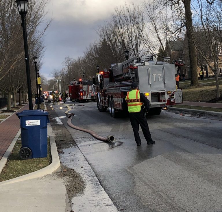 Active Fire at Senior Hall