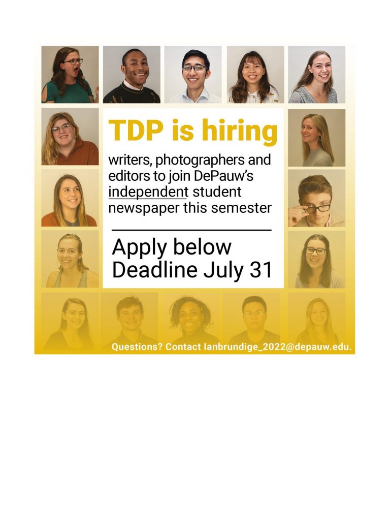 The DePauw Hiring Fall 2020