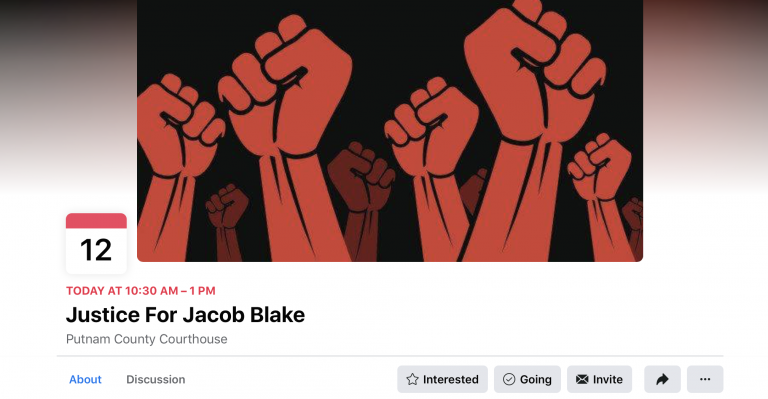 Greencastle Residents Rally for Justice for Jacob Blake