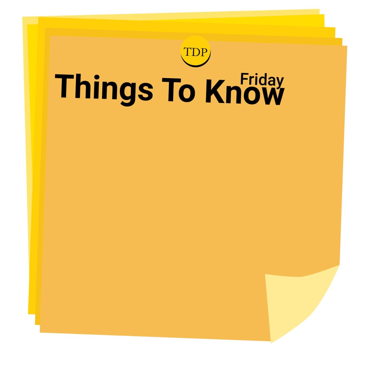 TDP Post-It: Friday, Oct. 16
