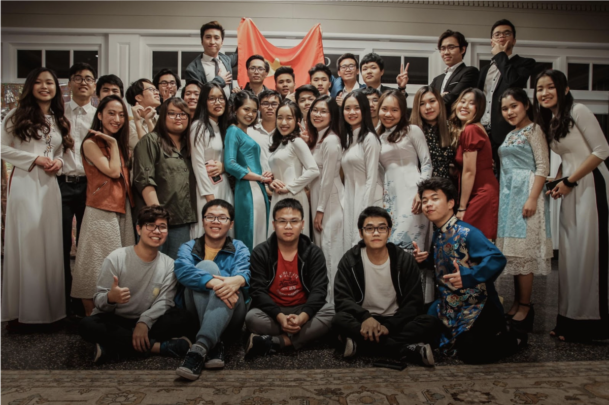 The Vietnamese community at DePauw University Fall 2019. Photo contributed by Linh Lam