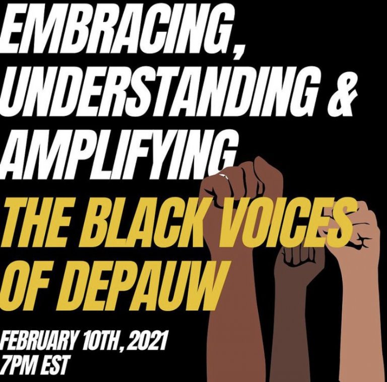 Embracing, Understanding & Amplifying the Black Voices of DePauw