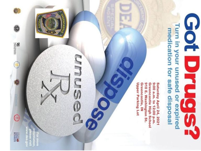 Greencastle runs Drug Takeback Day on April 24