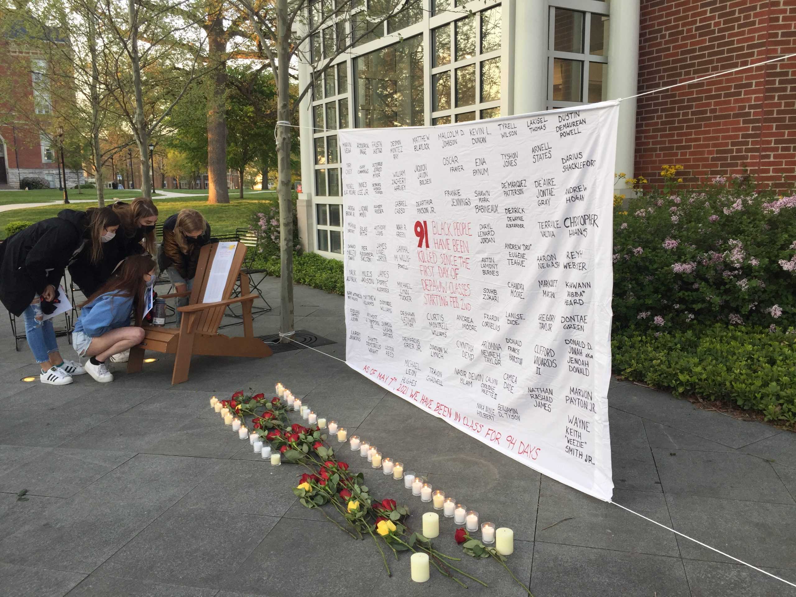 Compton Center, DePauw students respond to police brutality