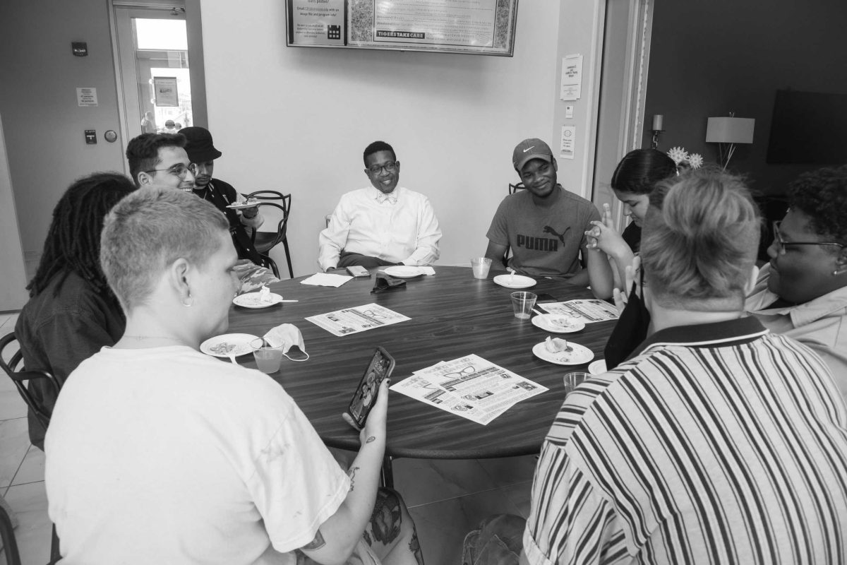 This is the first meeting of the House of Opulence from the beginning of the semester. Photo by Ngan Tran 25'