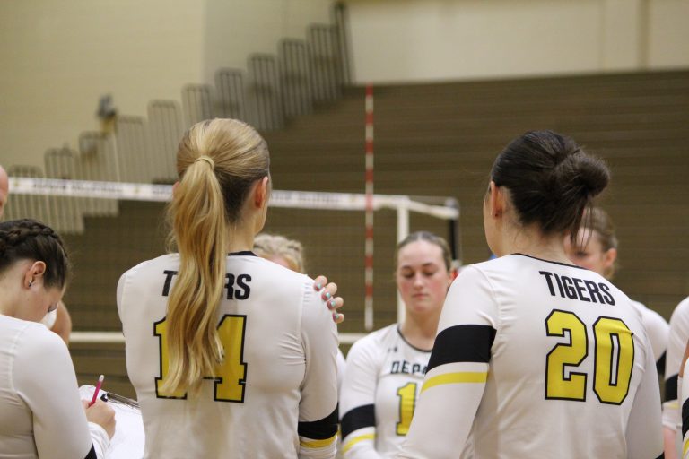 DePauw Women's Volleyball Takes Victory Against Trine and Kalamazoo