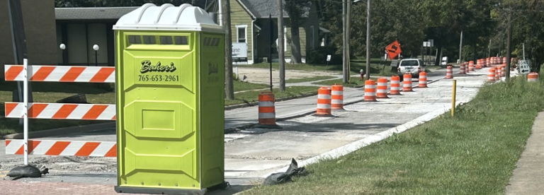 Construction at DePauw Continues