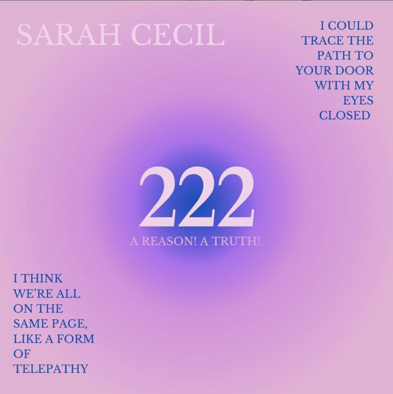 A Moment in Time: Sarah Cecil’s New Single Out 2/22