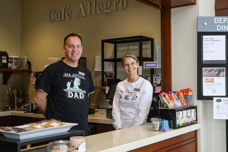 Humans of DePauw: Ginny and Brian at Allegro