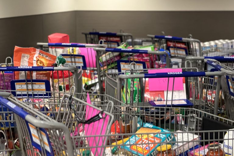 Supermarket Sweep Raises Over $6000 of In-Kind Donations for Greencastle Food Pantries