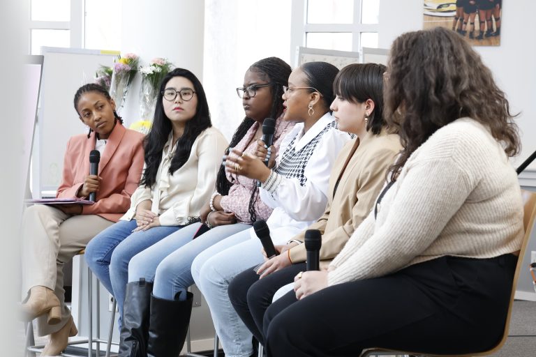 Student Leaders Empower Their Voices at DePauw International Women’s Day Panel